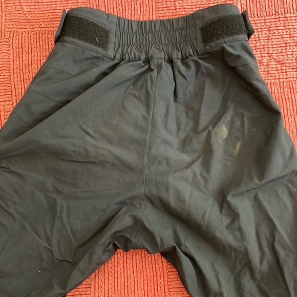 Marmot men’s small ski / snowboard pants Black Mesh-Lined w/ removable knee pads - Picture 12 of 16